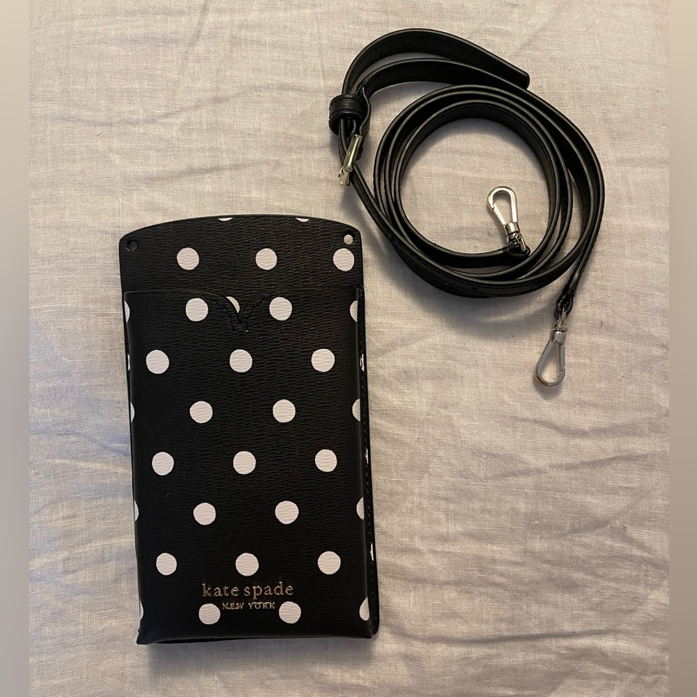 Kate Spade slim cross body phone case NWT and gift box
